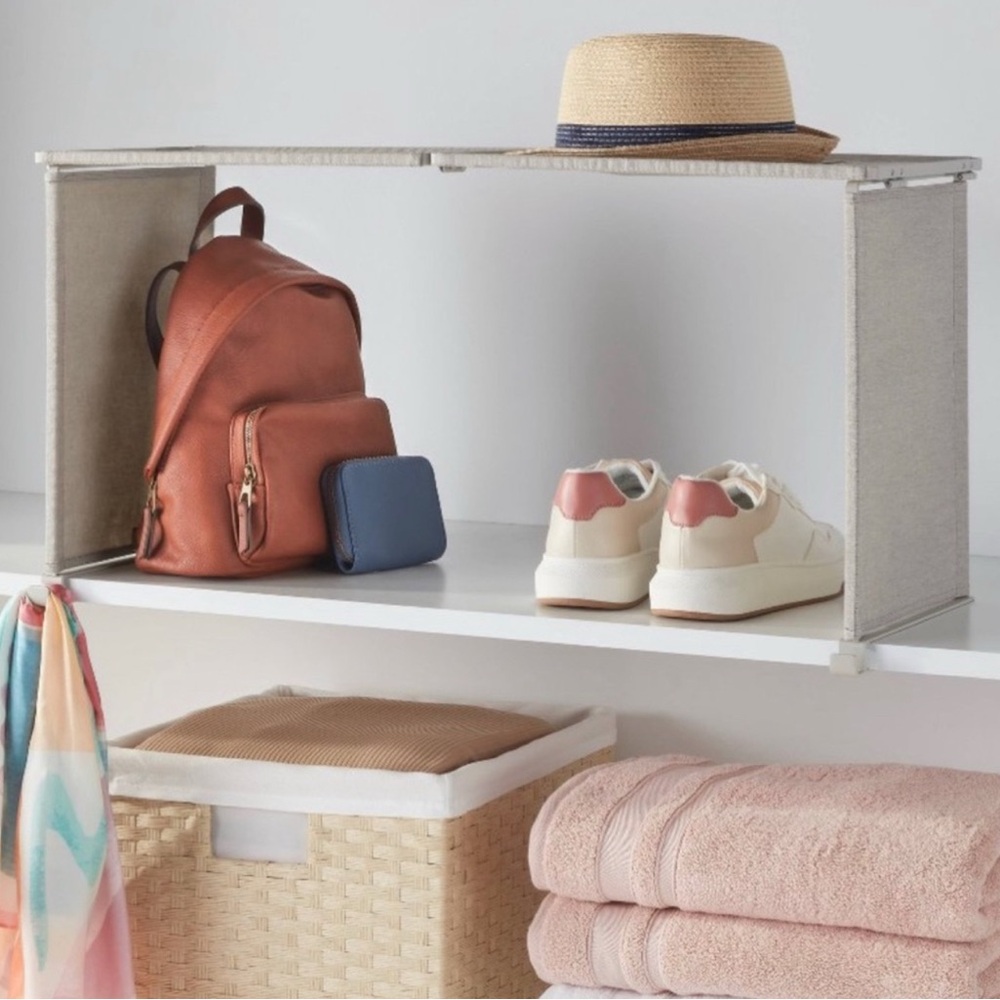 Brightroom Gray 26" Foldable Shelf Divider